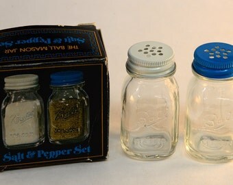 Miniature Mason Jar Shakers
