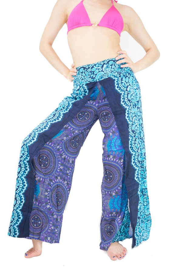 wrap around palazzo pants