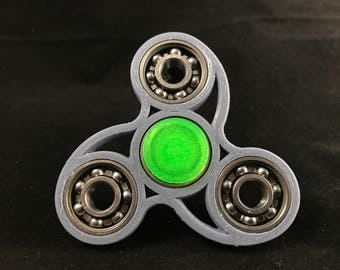 Fidget Spinner - Classic Tri-bar Style Wave