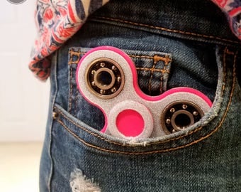 Glitter Classic Tri-Spinner