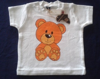hand painted 6-sleeved shirt 12 months