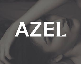 Azel Serif Typeface