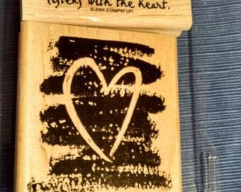 Stampin Up - Listen with your heart retired stamp set