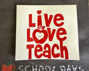 Free Free Live Love Teach Svg Free 816 SVG PNG EPS DXF File