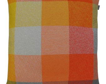 HOOK & EYE - Dekokissen fat Bo squared orange