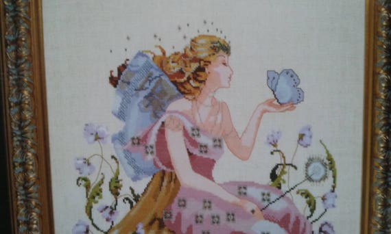 Mirabilia Cross Stitch Pattern - Butterfly Fairy by Nora Corbett from