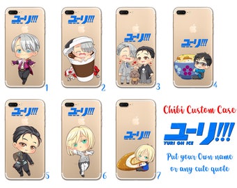 Yuri on Ice Chibi Custom Phone Case