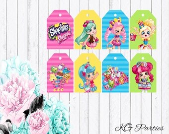 Shopkins labels | Etsy