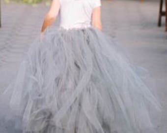 Uk based Handmade tulle skirts perfect for flower girl weddings party's birthdays tutu any colour or length