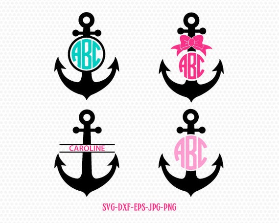 Download Anchor Svg Anchor Monogram Frames Svg Anchor Frames Svg