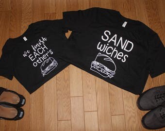 Disney Shirts ~ Frozen: We finish each other's SANDWICHES!~ custom, unique COUPLES shirt~ Adult Disney Shirts~ Bestfriends Disney Shirt