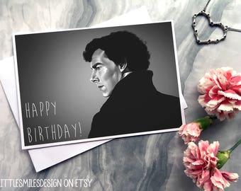 Sherlock - Birthday Card
