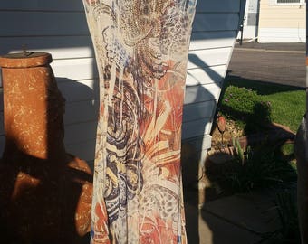 Reba summer dress sz Med. Runs small