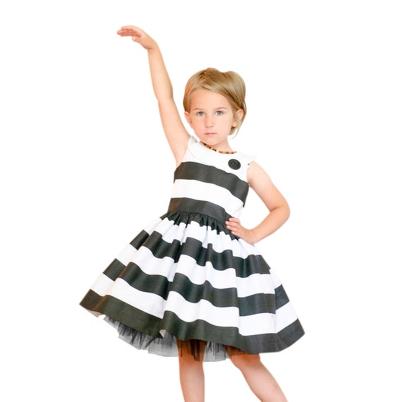 Child Party Dress PDF Sewing Pattern The Feestje Dress Sized