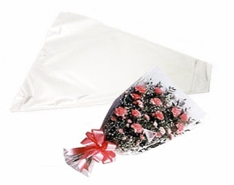 100/pk Floral Cellophane Sleeves- 3x18x12 - 2 sets of 50