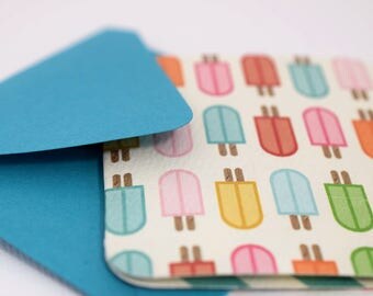Mini Cards / Cards with Envelopes / Blank Cards / Gift Cards / Gift Tags / Thank You Cards / Favor Cards / Popsicle Cards / mad4plaid