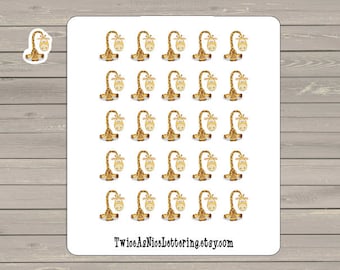 25 Giraffe Stickers, Planner Stickers, Fit Erin Condren Life Planner & Other Planners, Stickers, Cute Stickers