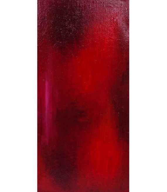 Abstract Painting Red Painting Abstract Original Abstract
