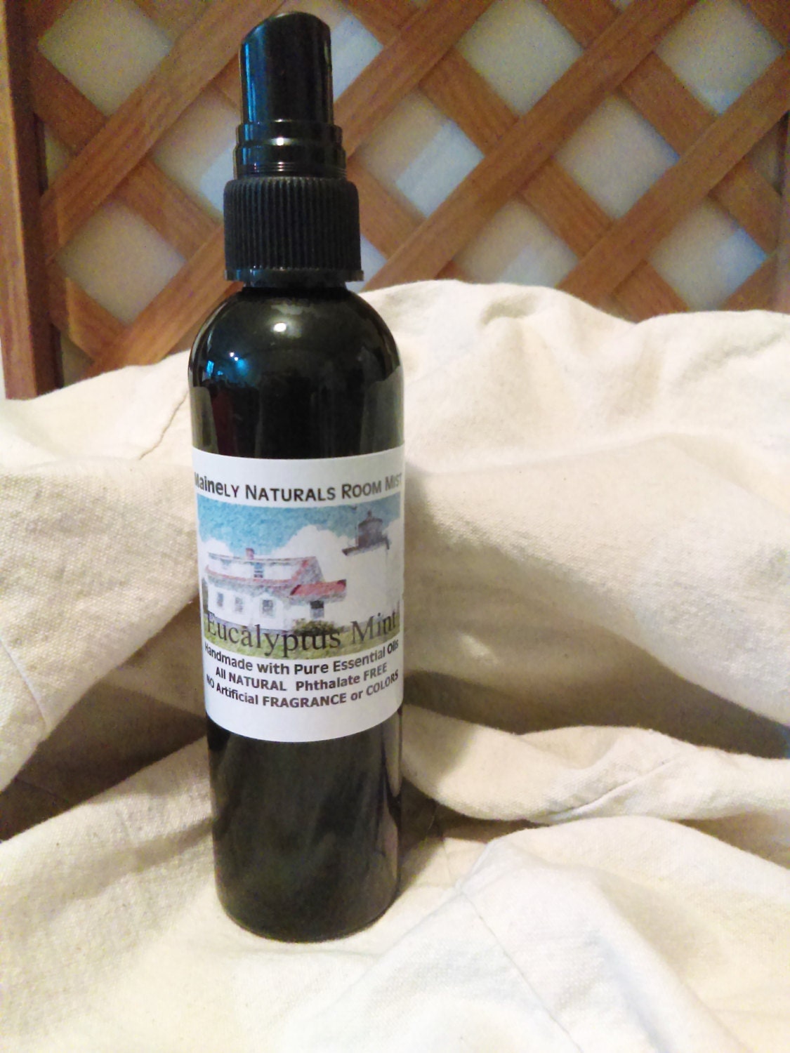 Eucalyptus Mint All Natural Air Freshener Room by MainelyNaturals