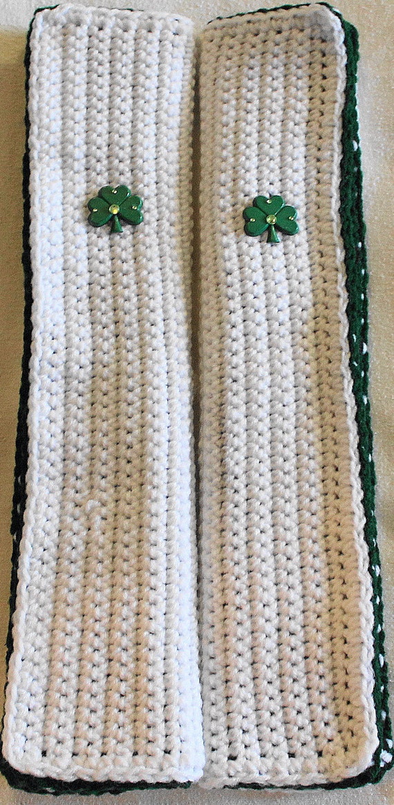 Seat Belt Covers..Handmade/Hand Crocheted..Double Thick..Car