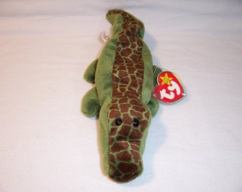 vintage stuffed alligator