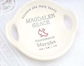 Confirmation Gifts for Girls | Girls Confirmation Gifts | Gift from Godparent | Confirmation Gift for girl from Parents | Confirmation Bowl