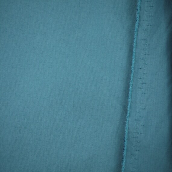 1 YARD Teal Blue Satin Lining Wide Fashion Fabric