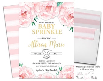 Baby sprinkle invite | Etsy