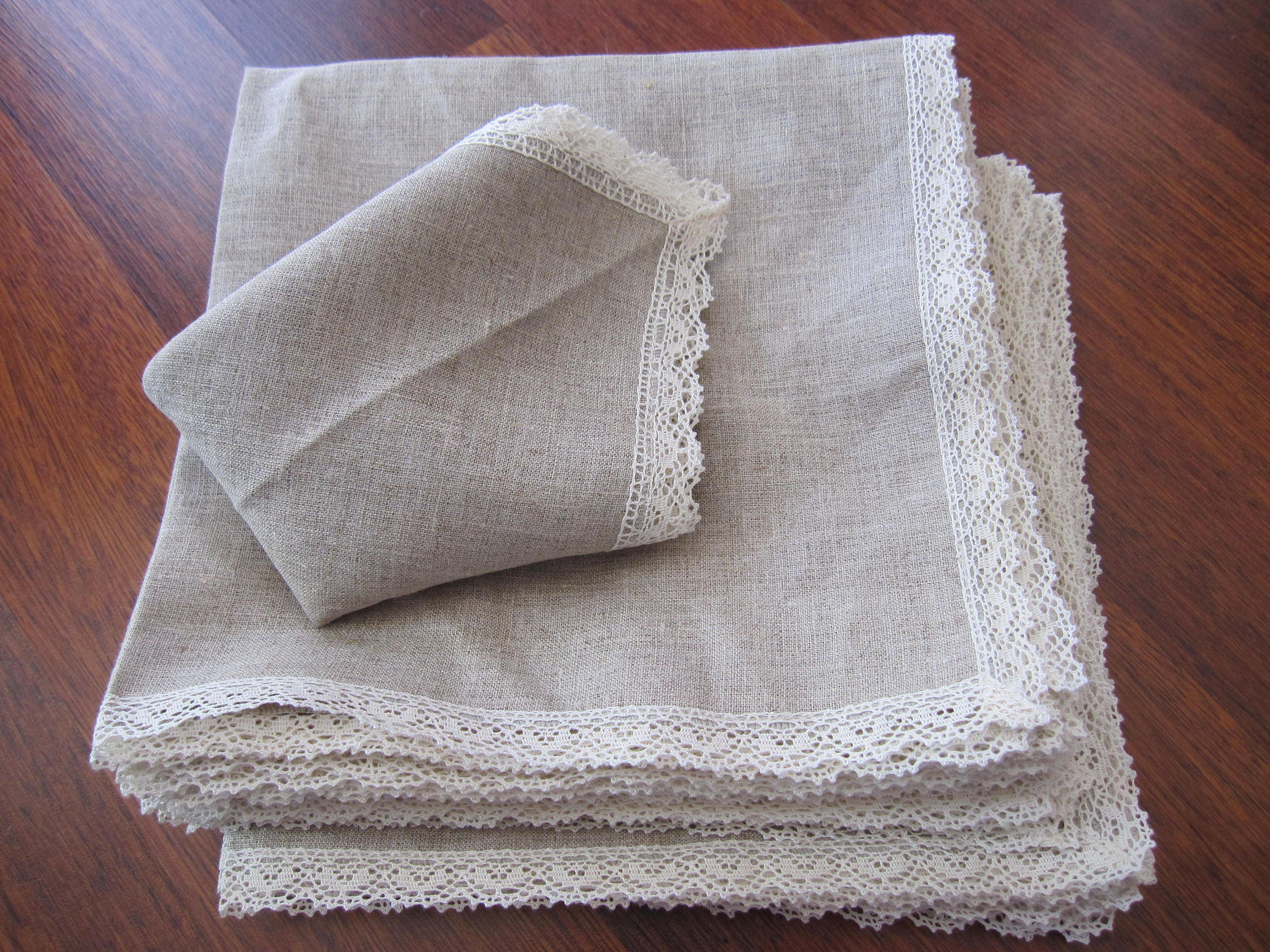 Table linensLinen napkinstable decornapkin lace