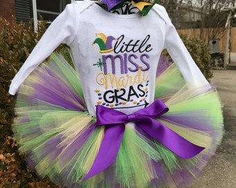 mardi gras tutu for baby girl