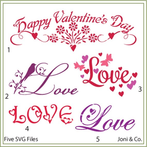 Download Valentine words svg Valentine Wedding svg vinyl cutting