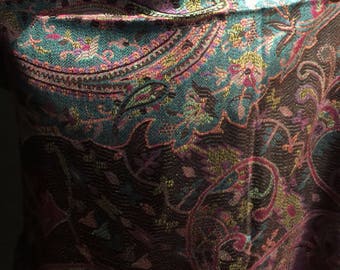 Nemesis Vintage Paisley Brocade Pashmina Scarf Wrap shawl