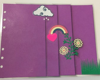 Spring personal planner dividers