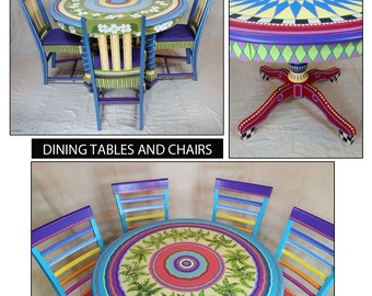hand painted table | etsy hand painted table | etsy