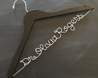White Coat Ceremony Gift, Medical School Graduation Gift, Future Dr Personalized Hanger, Doctor Hanger, Med Student Gift, Med School Gift