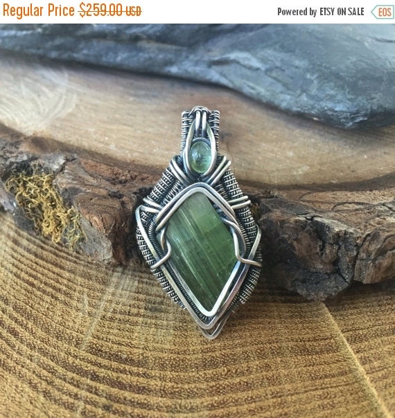 On Sale Wire Wrapped Pendant Heady Wire Wrap by SweetWaterSilver
