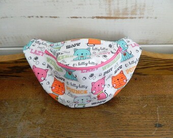 Kitty Lovers Fanny Pack - Hip Bag - Children thru Adult Sizes