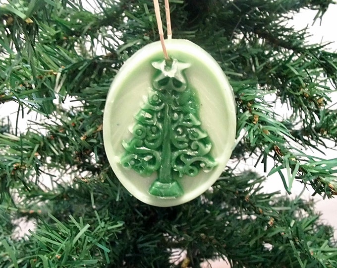 Christmas Tree Beeswax Ornament