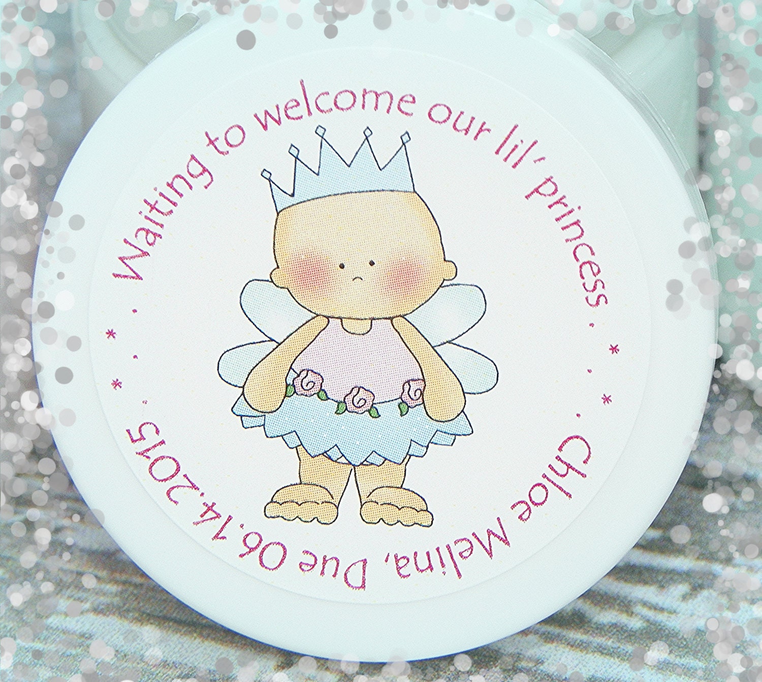 Baby Shower Favors Personalized Whipped Body Butter Baby