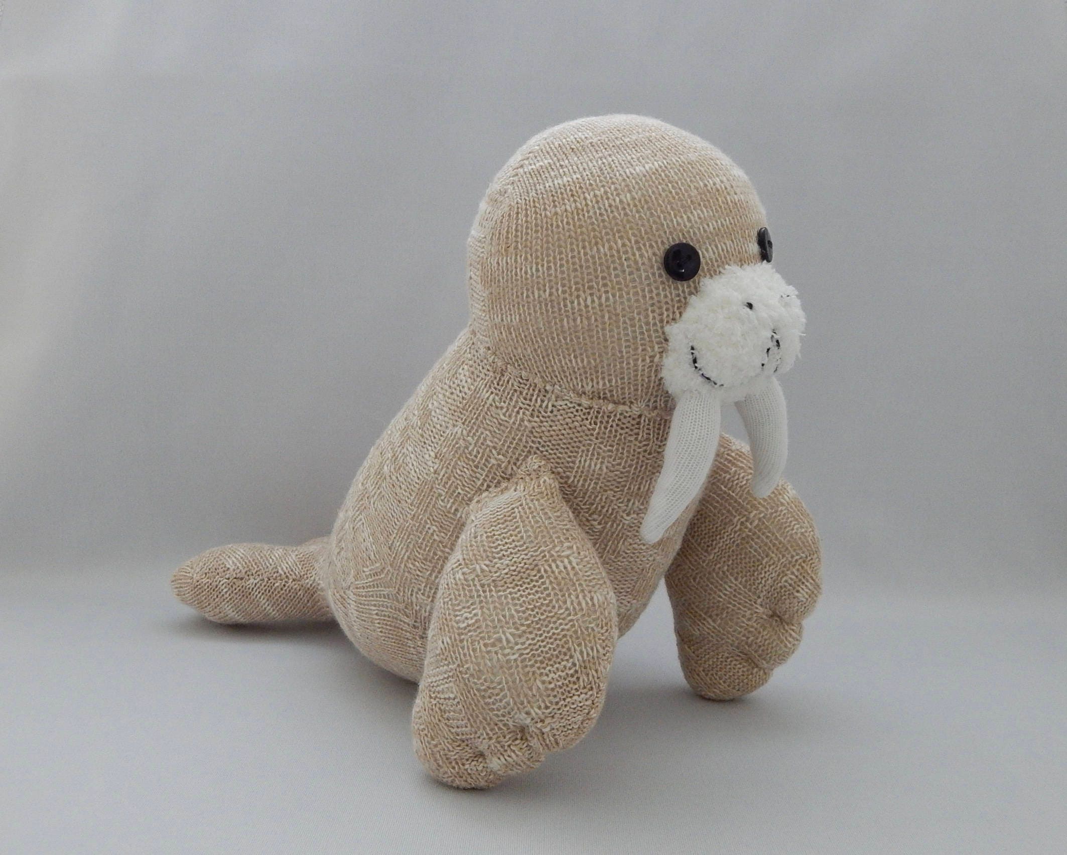 walrus soft toy