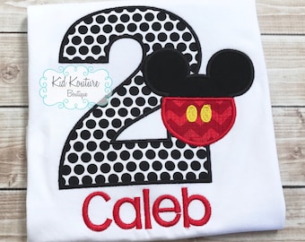 Mickey Mouse Birthday shirt