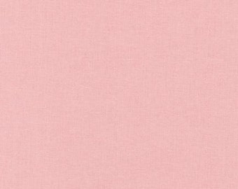 Pink Solid Quilt Fabric Kona Primrose Solid from Robert Kaufman Solid Fabric Solid Pink Pink Material - Kona Solids Solid Light Pink Fabric