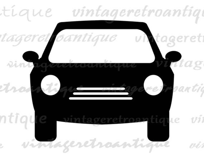 Printable Car Digital Image Download Graphic Illustration Antique Clip Art Jpg Png Eps HQ 300dpi No.3946