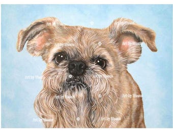 Brussels griffon | Etsy