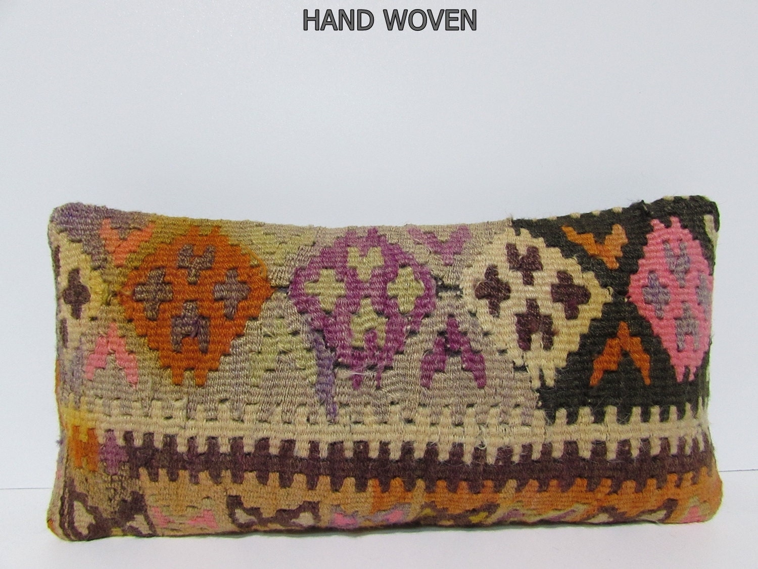 kilim pillow cover Turkish cushion sofa throw pillow