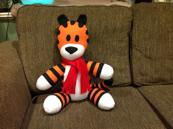 stuffed hobbes doll