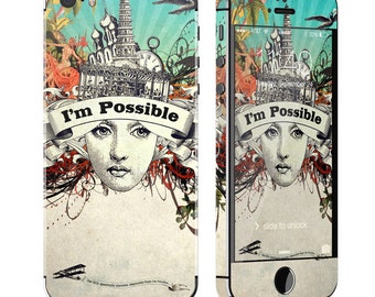 Possible by Duirwaigh Studios - iPhone 5/5S Skin - Sticker Decal