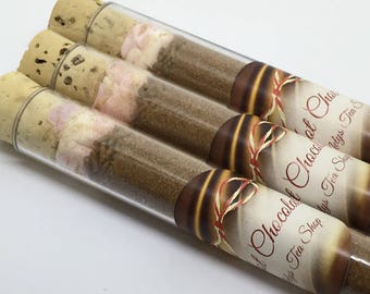 Hot Chocolate Favours, Hot cocoa, Chocolate Test Tubes, Christmas Stocking Stuffer, Christmas Stocking Filler