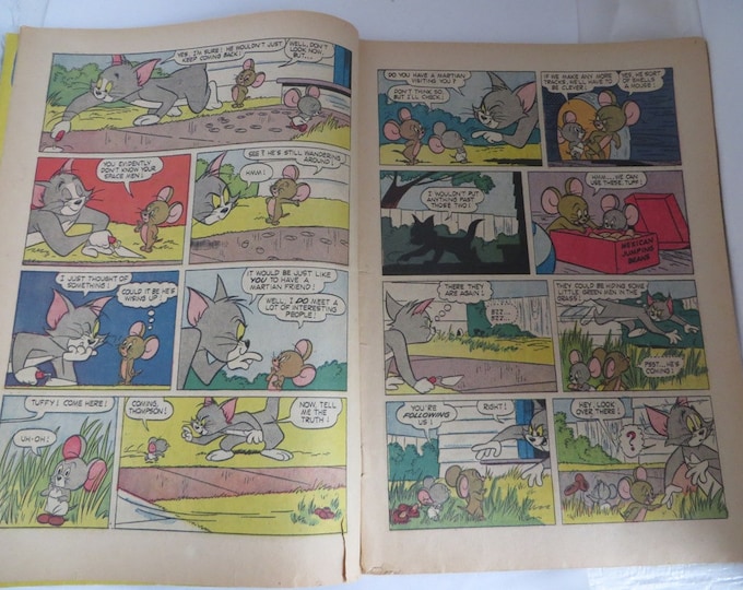 Tom and Jerry Comic Book, Vintage Dell Comics Vol. 1 No. 188, March 1960