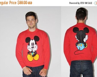 grey mickey mouse jumper